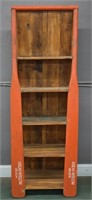 Primitive-style Bookshelf w/ Racing Oars