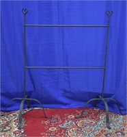 Antique-style Wrought Iron Quilt Rack