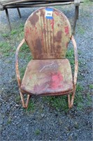 VINTAGE ALUMINUM CHAIR