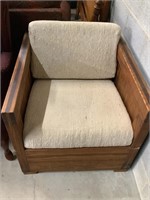 Rustic Wood Chair