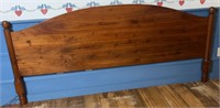 Antique Solid Wood Head Board Only