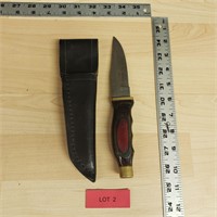 Wavy Pattern Fixed Blade Knife