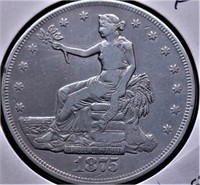 1875 CC TRADE DOLLAR VG