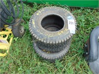 PR OF 18X9.5-8 LAWN MOWER TIRES