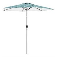 Style Selections 7.5-ft Steel Alfresco Grotto Push