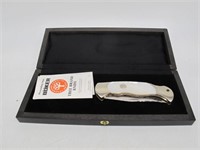 BOKER MOTHER OF PEARL SINGLE BLADE WITH BOX