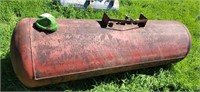 Old Red Propane Tank