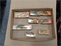 8 bomber deep divers lures in boxs