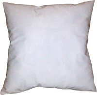 36x36 Square White Cotton-Blend Pillow Insert