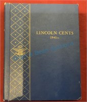Lincoln penny book close to full