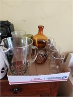 Misc. Glassware, Espresso, Coffee Pot, Grinder