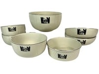 Vintage Hall’s Silhouette Bowls