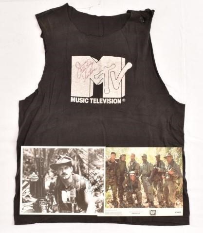Jesse Ventura Predator Screen Worn MTV Shirt