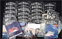 32 1939-1949 Motor Boating Magazines