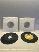 Lot of 6 Vintage 7 Inch Vinyl Records