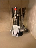 Utensils and stand