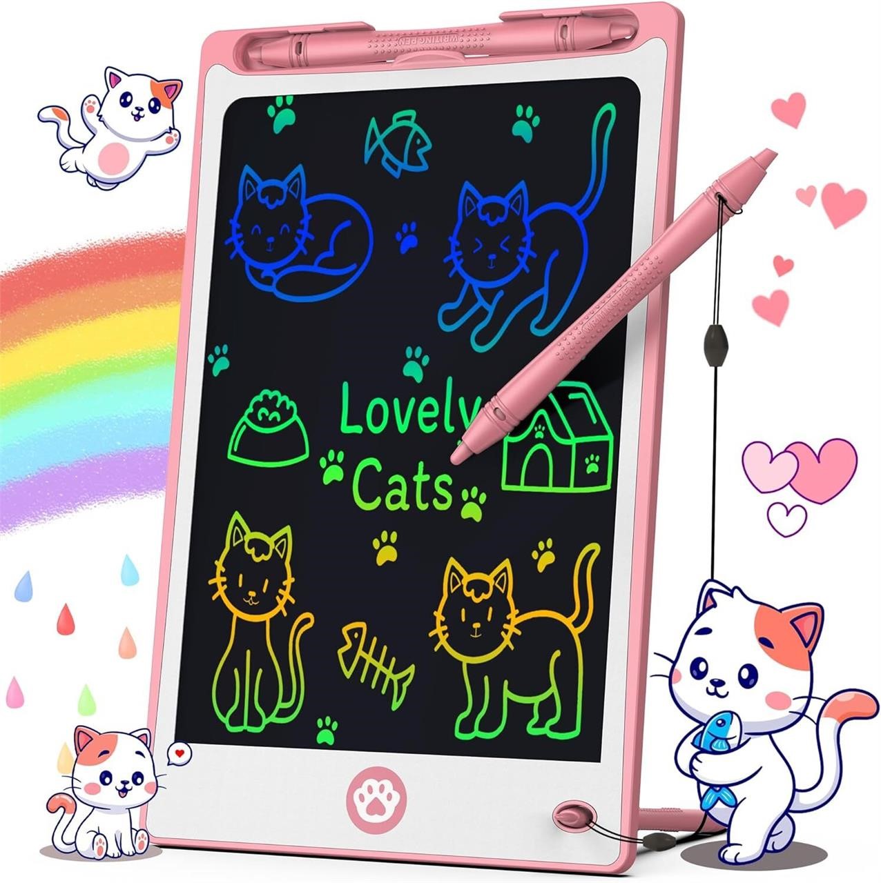 Hockvill LCD Writing Tablet 8.8 Inch  Pink