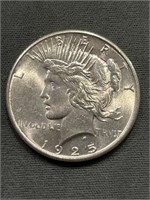 Beautiful 1925 Peace Silver Dollar