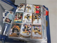 BINDER FULL OF HOCKEY CARDS  OVER 300 CARDS