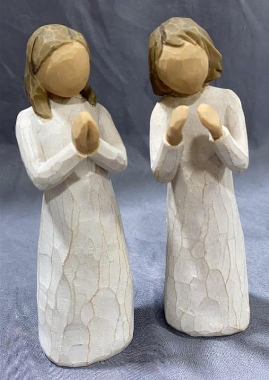 Willow Tree “Sisters by Heart”. 5in tall