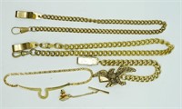 Men's Gold Tone Accessories