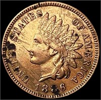 1886 Indian Head Cent CLOSELY UNCIRCULATED