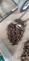 3/8 chain 2 sections approx 18ft total