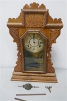 Ingraham Gingerbreadf Clock