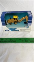 Ford tractor loader backhoe 1/64 scale die cast