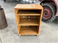 Heavy Small Wood Cabinet
