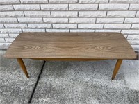 Spruce wood entertainment table
