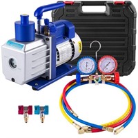 VEVOR Vacuum Pump Kit HVAC Single Stage AC Vacuum