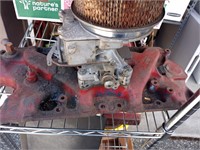 Ford 289 Manifold and Carburator