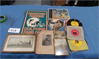 Dolphins Sign, 45RPM Records, Paper Items