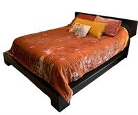 A Lang Platform Bed, Bedding NOT Included