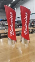 CASE OF 4 NEW BUDWEISER C/T BEER TOWER DISPENSERS