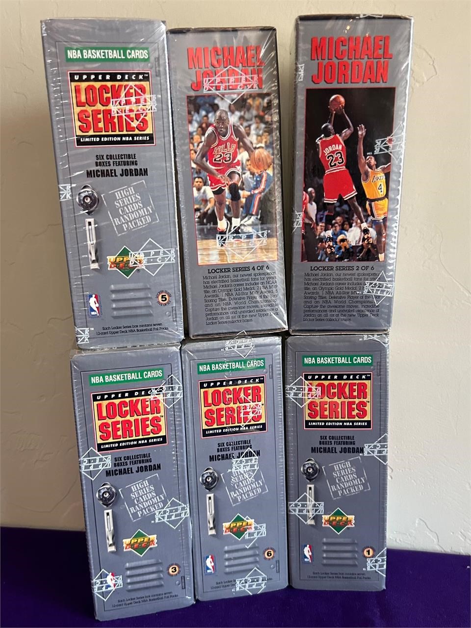 NEW Michael Jordan 1992 Locker Series NBA Cards