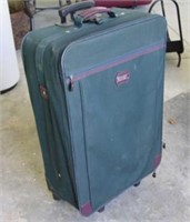 29" Green Rolling Suitcase