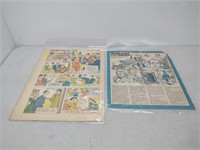 lot of vintage news prints- mostly all from the