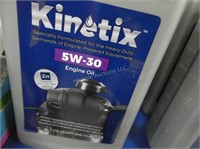 2 bottles of Kinetix 5W-30 - in showroom