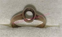 Antique 14k Gold ring mount (2.8 grams) sz 7