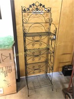6 Foot Folding Wire Plant Rack