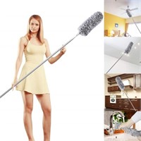 Microfiber Duster with Telescoping Extension Pole