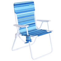 SunnyFeel 15" Tall Folding Beach Chair, Oversized