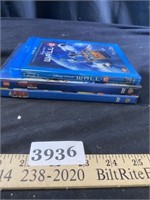 Blu Rays Wall-E, Lego Movies