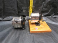 2 Vintage X-Acto Pencil Sharpeners