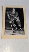 1944 63 Beehive Hockey Picture Jean Beliveau