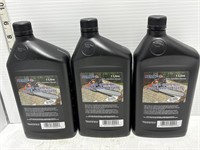 3 1L bottles of Nemco light chain oil