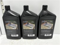 3 1L bottles of Nemco light chain oil