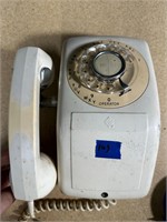 Vintage Wall Mounted Rotary Phone